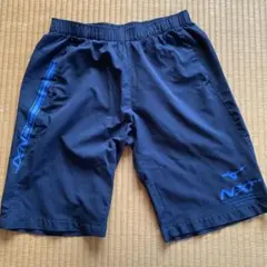 Mizuno NXT ハーフパンツ　ネイビー ×ブルー　XL