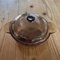 【値下げ】PYREX 耐熱ガラス 卓上鍋 クックポット 1.25L 箱なし