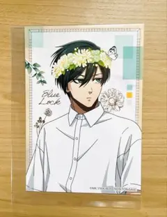 ブルーロック　アニメイトフェア　フラワークラウン　通販特典　ブロマイド　糸師凛