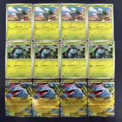 ポケモンカード　メガフシギバナex rr 進化ライン　各4枚
