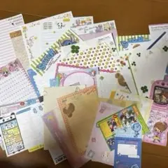 平成レトロ キャラクター柄 便箋 メモ帳 バラ売り