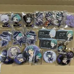 ツイステ オクタヴィネル アズール フロイド ジェイド まとめ アクキー 缶バ