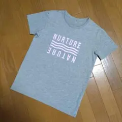 美品　ノースフェイス　ロゴ　Tシャツ　レディース