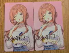 アイマス 学マス アトレアイマスショップ ブロマイド 姫崎莉波 箔押し