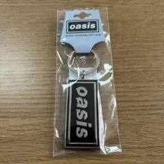 oasis オアシス メタルロゴ 公式キーホルダー