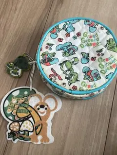 グラグラムゥー　Grand Ground Dreamun 丸型コインケース