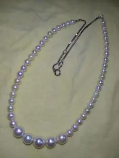 ❤A❤296 Silver925本真珠グラデーションネックレス
