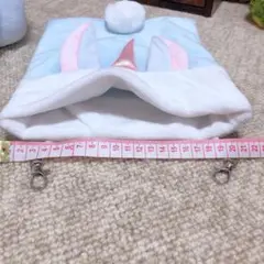 ハンドメイド手作り モルモット チンチラ ハリネズミ 小動物 ハウス 寝袋 部屋