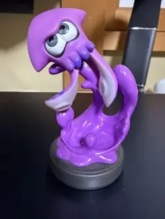 amiibo スプラトゥーンキャラクター イカ ネオンパープル