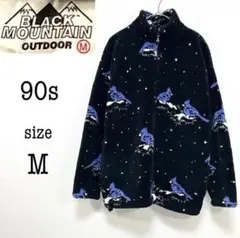 80s〜 black mountain animal fleece jkt