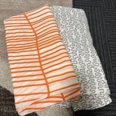 IKEA ダブル布団掛けカバー　2セット