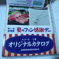 夏のファン感謝デー (Aコース1等) オリジナルカタログ