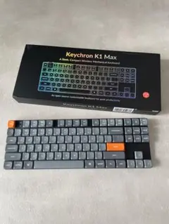 ニ*ん様 Keychron K1 Max ワイヤレスキーボード　茶軸