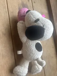 スヌーピー ぬいぐるみ ハート付き