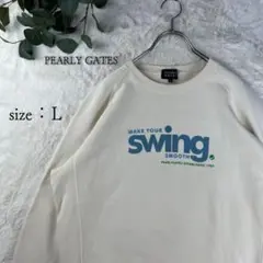 PEARLY GATES パーリーゲイツ【5 L】ゴルフ 立体プリント ニット
