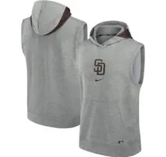 海外モデル Nike MLB パドレス パーカー ノースリーブ ダルビッシュ