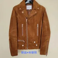 【新品●未使用】ロートレアモン レディースライダースジャケットやぎ革