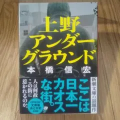 上野アンダーグラウンド 本橋信宏 新潮文庫