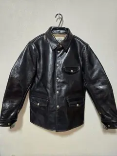 LEATHER BOMU 革ジャン Mサイズ LEATHER BOMU ホースハイド カーコート 4XLサイズ｜Yahoo!フリマ