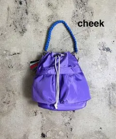 cheek kinchaku code 2 way tote巾着2WAYトート