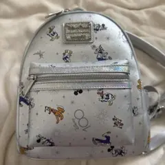 ディズニー ラウンジフライ loungefly リュック ディズニー100 美品