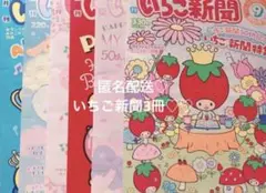 いちご新聞 ♡ 3冊୨୧ *⑅❤︎·̩͙