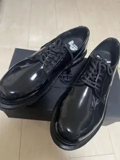 新品 UK9 fragment×ドクターマーチンレザーシューズ藤原ヒロシ