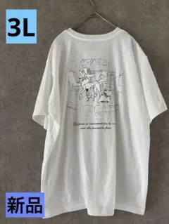 【新品】おしゃれキャット　マリーちゃん　Tシャツ　大きいサイズ　3L