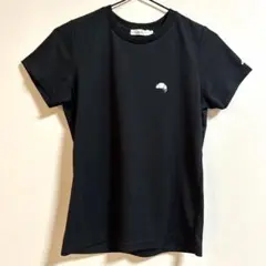 エレッセ　ellesse テニスウェア 半袖Tシャツ　M 黒　ブラック　プリント