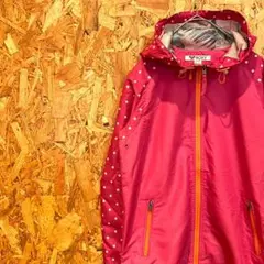 ROXY ジャケットジャンパー ウインドブレーカー 水玉模様 ドット柄