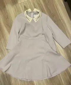JILL STUART セットアップ　ラベンダー　ビジュー