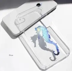 iPhoneケース　11pro用　タツノオトシゴ　ホログラム　ハードケース　新品