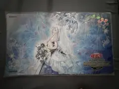 遊戯王 六花聖ティアドロップ プレイマット 未開封 公式