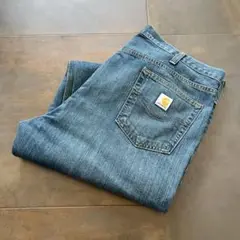 W42L30　Carhartt カーハート　デニム　極太トラディショナルフィット