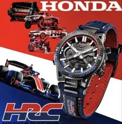 限定品　ホンダレーシング カシオ エディフィス WGP初優勝60周年 通称“赤バッジ”の塗料を文字盤に採用したHonda Racingとのコラボ