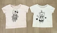 子ども用半袖Tシャツ　２枚セット　80cm 西松屋