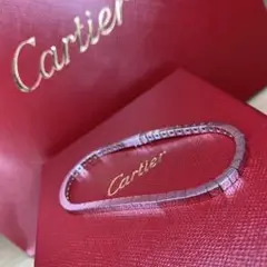 激レア!CARTIER カルティエ ブレスレット K18 ホワイトゴールド