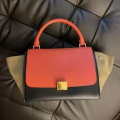 Celine ハンドバッグ 2way (ショルダー付き!すごく可愛いデザイン!)