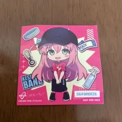 マツキヨココカラ★シーブリーズ　ぼっち・ざ・ろっく！ステッカー　ぼっちちゃん