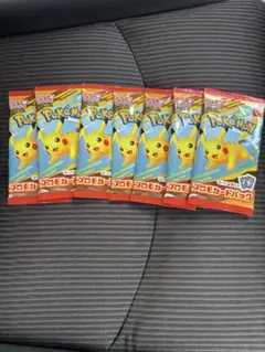 ポケモンカード マクドナルド ハッピーセット プロモカード 7パック　未開封