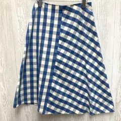 ジルサンダー JIL SANDER ギンガムチェックスカート