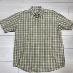 LACOSTE 半袖チェックシャツ サイズ5