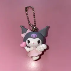 エンジェルクロミちゃんパールキーホルダー