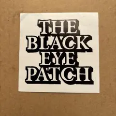 THE BLACK EYE PATCH ステッカー やや汚れあり
