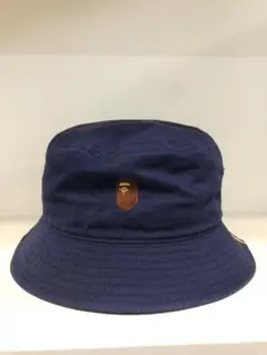 218050 A BATHING APE バケット ハット L ネイビー