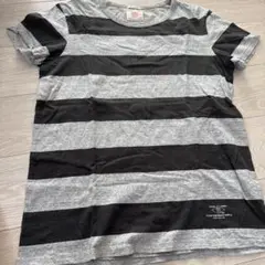 リプレイ　メンズ　tシャツ ボーダー　ダメージ加工