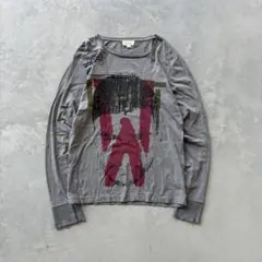 90s archive DIESEL ロンT Y2K grunge ギミック