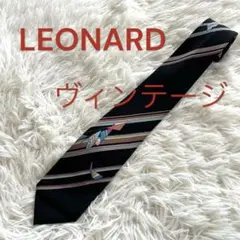 ♦︎レオナールのビンテージネクタイです　黒