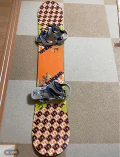スノーボード ビンディング付き