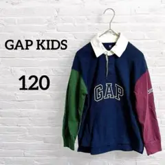 即日発送‼︎GAPKIDS 【S】120長袖ポロシャツ ネイビー/グリーン/ピンク